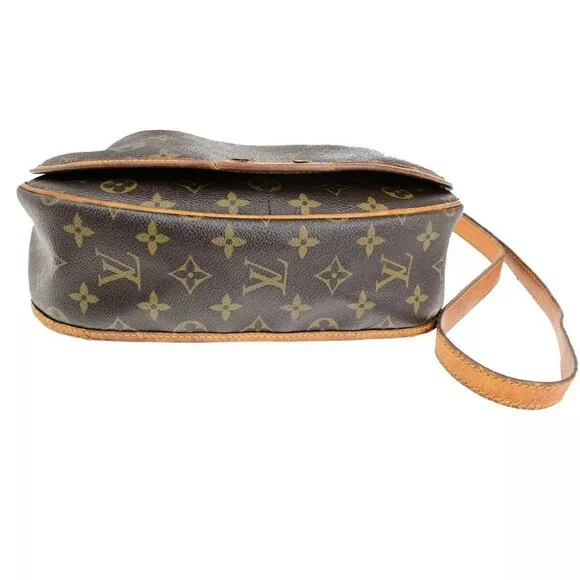 LOUIS VUITTON Menilmontant PM Shoulder Bag Monogram Leather